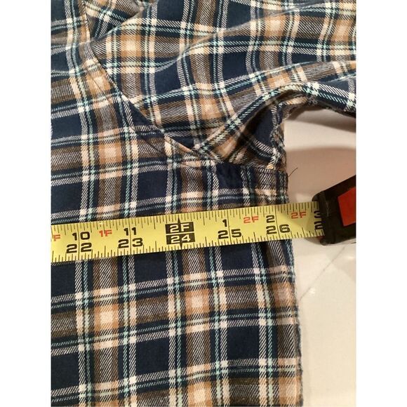 Patagonia Mens Pjord Flannel Button Down Conversion Shirt Sz 2XL Plaid - Picture 10 of 11